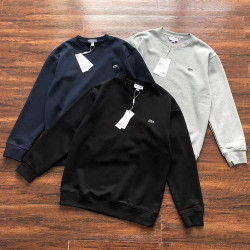 Lacoste hoodie gray & blue