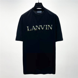LANVINS TSHIRT BLACK