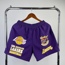 NBA LAKERS SHORTS PURPLE