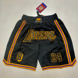 NBA LAKERS SHORTS ORANGE