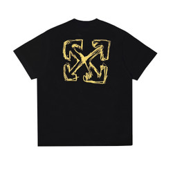 OFFWHITE Label T-Shirt yellow