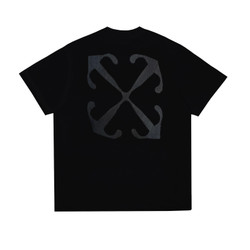 OFFWHITE Label T-Shirt black
