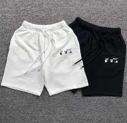 OFFWHITE SHORTS BLACK / WHITE WIDE 2.0