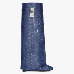 GIVENCHY BOOT GLITTERBLUE