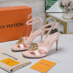 LV HEEL ROSE