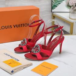 LV HEEL RED