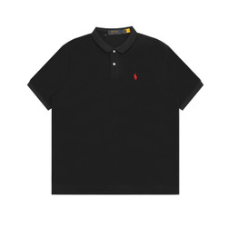 RALPH LAUREN POLO SHIRT BLACK RED