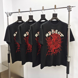 Sp5der T-shirt BLACK RED