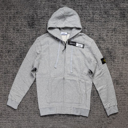STONE ISLAND ZIPPER GRAY
