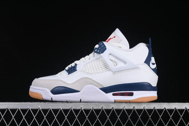 JORDANS -[SB AIR JORDAN 4 NAVY SUMMIT WHITE∕WHITE∕NAVY∕NEUTRAL GREY∕GUM | 963