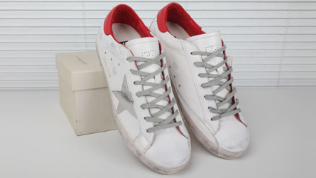 GOLDEN GOOSE golden goose white red 34-46 | 355