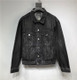 Balenciaga Jeans Jacket Black Winter