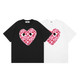 CDG PLAY T-shirt BAPE pink
