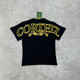 CORTEIZ Royale heavyweight tee-Black and yellow
