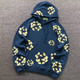 DENIM TEARS HOODIE Blue