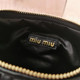MIU Miu Wander bag BLACK