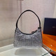 Prada Satin mini-bag with artificial crystals
