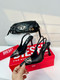 DIESEL HIGH HEEL BLACK-SILVER