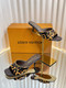 Louis Vuitton high heeled sandals BROWN-LEO