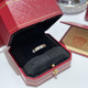 CARTIER RING SILVER