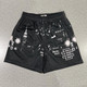Eric Emanuel shorts black white