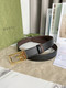 Gucci reversible belt with Square G buckle