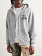 GALLERY DEPT. FRENCH ZIP HOODIE/H.GRY