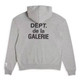 GALLERY DEPT. FRENCH ZIP HOODIE/H.GRY