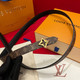 LV Flowergram 20mm Reversible Belt