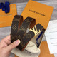 LV INITIALES 30MM REVERSIBLE BELT