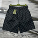 G*CCI GG CASUAL SHORTS BLACK