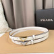 PRADA WOMEN BELTS ( WHITE,PINK)