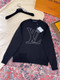 2025SS 1V Sweater Top Version black