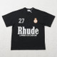 RHUDE TSHIRT LAGO DI COMO