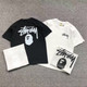 STUSSY x BAPE TSHIRT