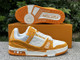 LOUIS VUITTON SHOES TRAINERS ORANGE
