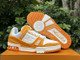 LOUIS VUITTON SHOES TRAINERS ORANGE