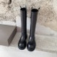 RICK OWENS S540015--Rick &amp;Owens women knee high boots | 562