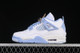 JORDANS -[AIR JORDAN 4 RETRO FORGET ME NOT WHITE∕ALUMINUM∕BLUE TINT∕OIL | 170