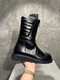 RICK OWENS S540065--Rick Owen*s Mid zip boots | 616