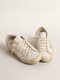 GOLDEN GOOSE Women's Super-Star with silver leather star and pink heel tab | 145