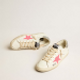 GOLDEN GOOSE Super-Star LTD with fluorescent lobster suede star and glitter heel tab | 465