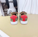 KIDS SNEAKER 2024 Kids Gucci Brown Red Canvas Slip-On