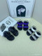 KIDS SNEAKER 2025 Kids Dolce & Gabbana White Black Purple Leather Sandals