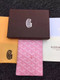 GOYARD "Goyard Wallets" | 999