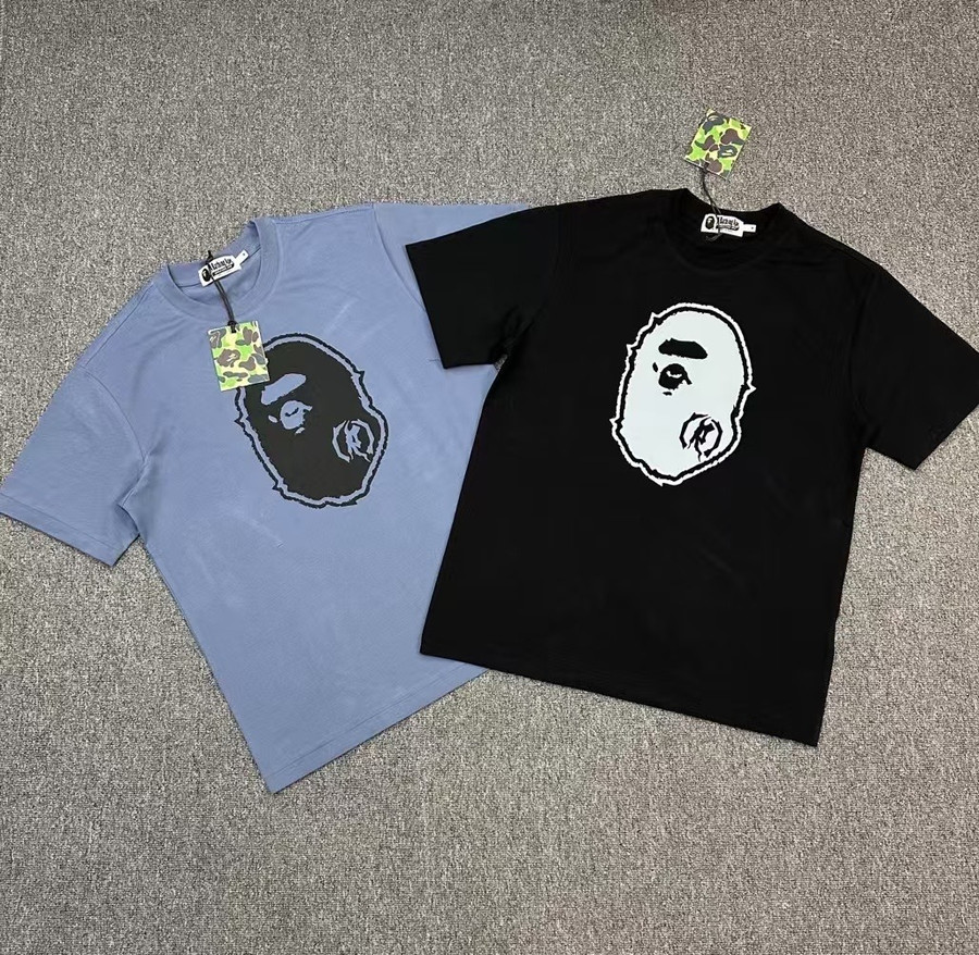 BAPE t-shirt black & blue