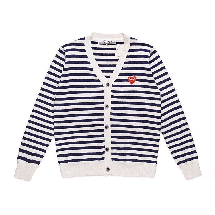 CDG PLAY Wool Knitted Cardigans