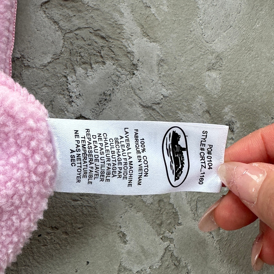 Corteiz superior royale zip set-pink