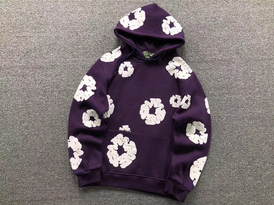 DENIM TEARS HOODIE purple 2.0