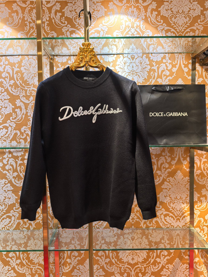 DOLCE & GABBANA Turtleneck Long Sleeve Sweater Top Version
